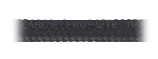 Earls 350608ERL Hose, Pro-Lite 350, 8 AN, 6 ft, Braided Nylon / Rubber, Black, Each