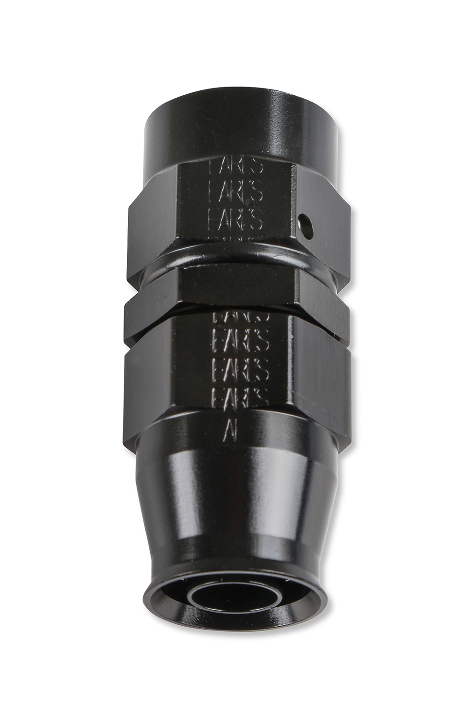 Earls 620112ERL Fitting, Hose End, UltraPro, Straight, 12 AN Hose to 12 AN Female Swivel, Aluminum, Black Anodized, Each