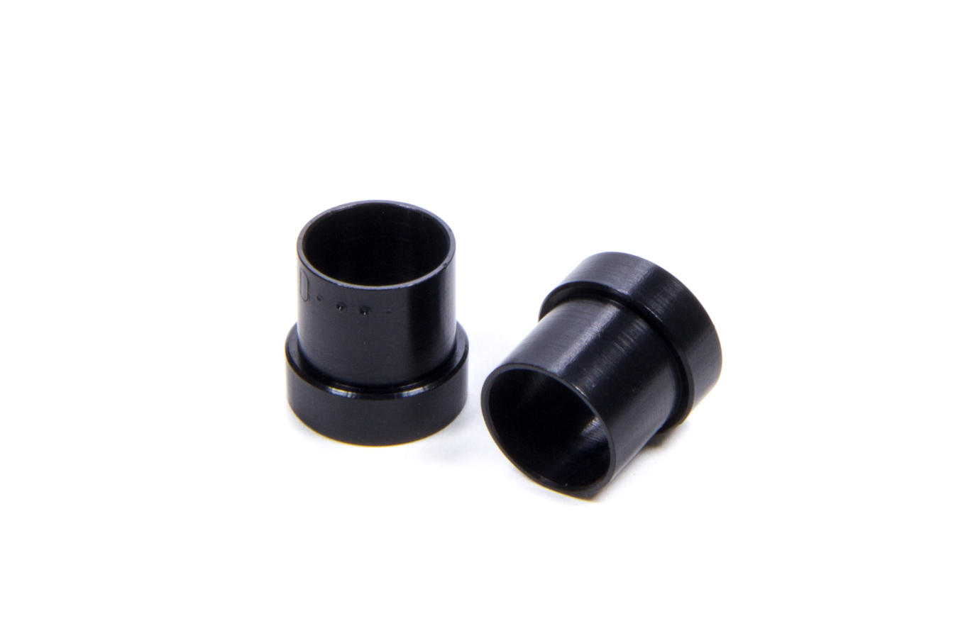 Earls AT581906ERL Fitting, Tube Sleeve, 6 AN, 3/8 in Tube, Aluminum, Black Anodized, Pair