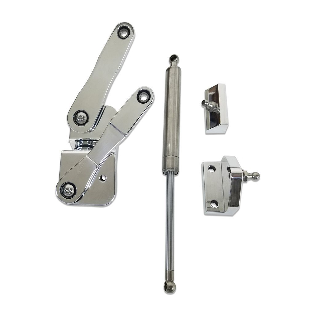 Billet  Hood Hinges Polished