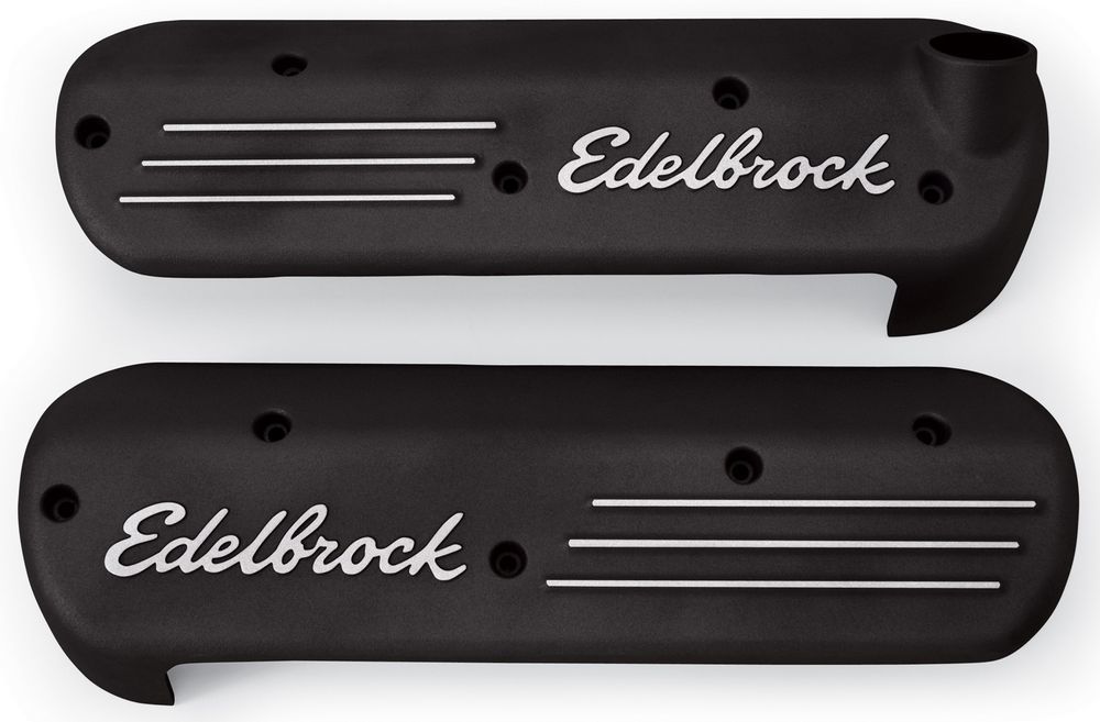Edelbrock 41183 - GM LS1 Coil Covers - Black