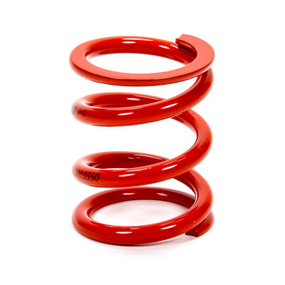 Eibach 0225.200.0550 Bump Stop Spring, 2.250 in Free Length, 2.000 in OD, 550 lb/in Spring Rate, Steel, Red Powder Coat, Each