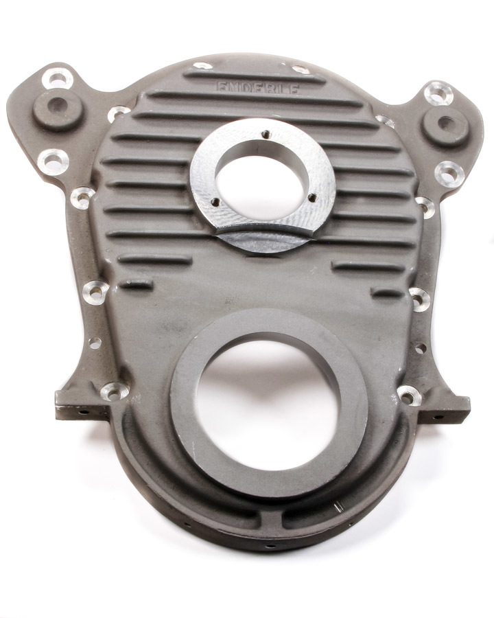 Enderle 5004 Timing Cover, 1-Piece, Camshaft Drive, Aluminum, Natural, Big Block Chevy, Each