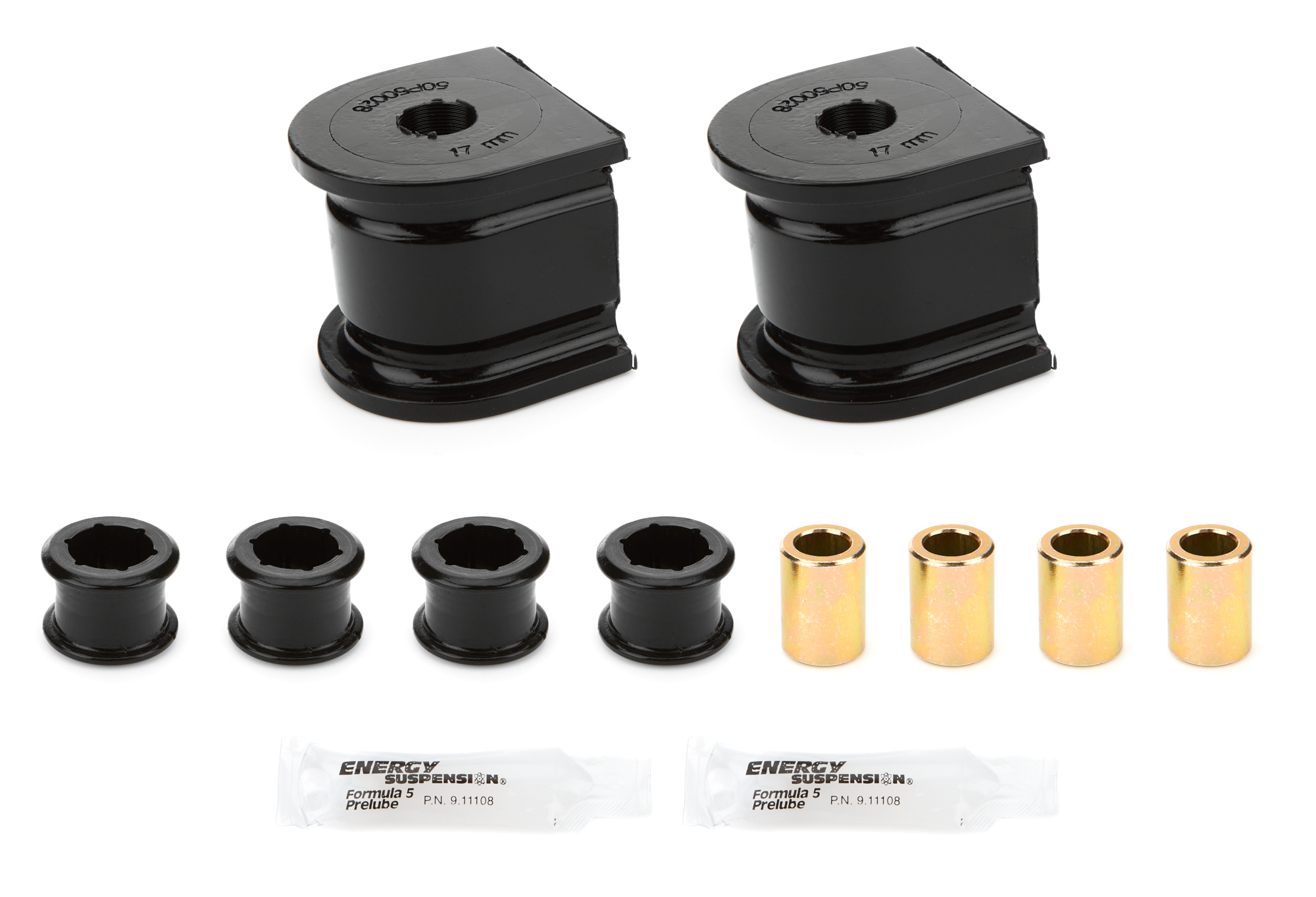 Energy Suspension 10-18 Mercedes-Benz Sprinter Front Sway Bar Set - 17mm - Black thumbnail 2