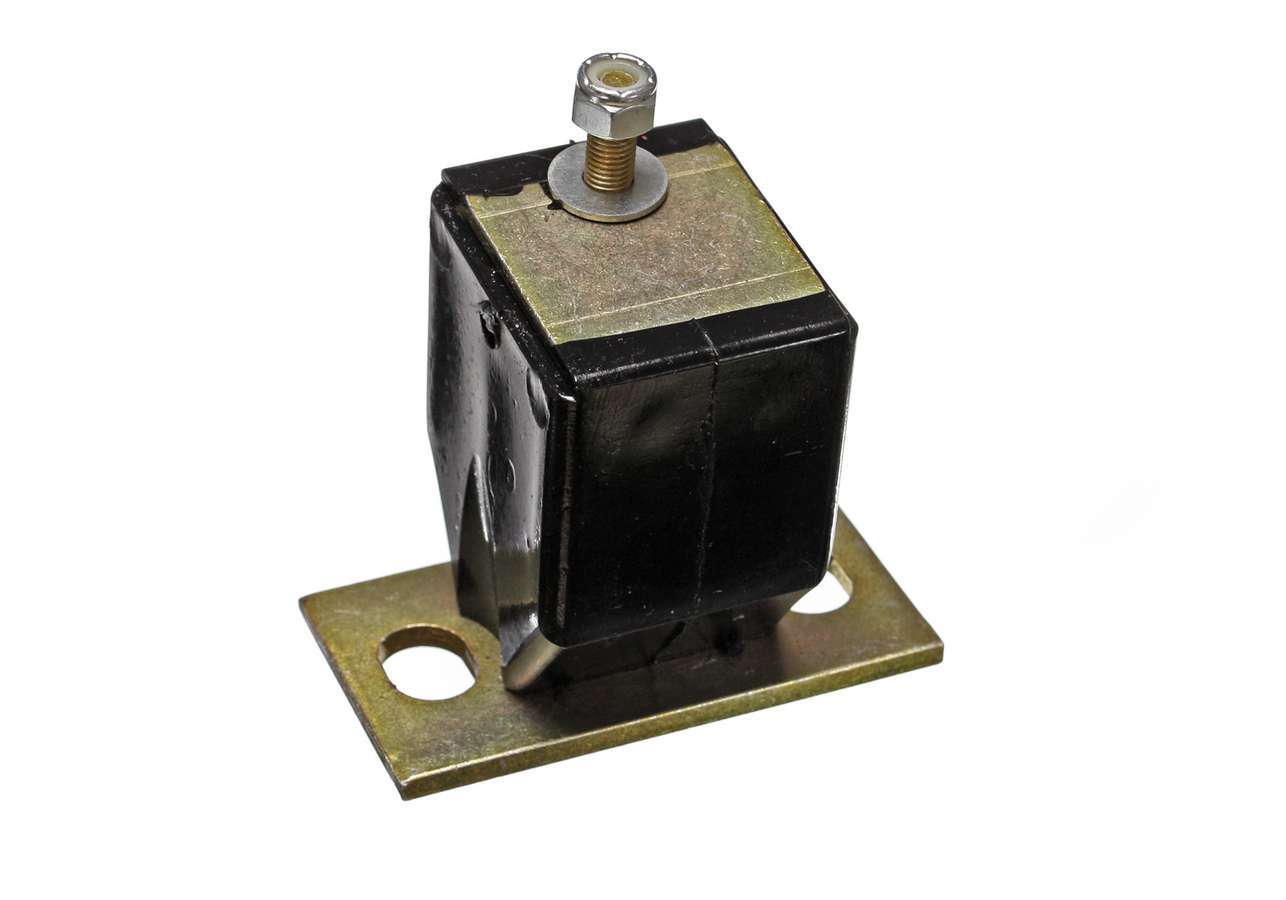 Energy Suspension 5-1112G Transmission Mount, Hyper-Flex, Polyurethane / Steel, Black / Cadmium, Mopar 1963-73, Kit