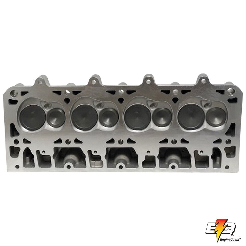 Enginequest CH364X Cylinder Head, Bare, 2.165 / 1.570 in Valves, 246 cc Intake, 69 cc Chamber, Aluminum, GM LS-Series, Each