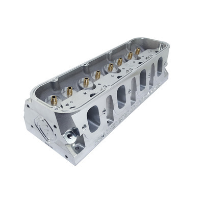 Frankenstein Engine 116097 Cylinder Head, F710, Assembled, 2.250 / 1.615 in Valve, 287 cc Intake, 68 cc Chamber, Black Valve Covers Included, Aluminum, LS7, GM LS-Series, Each