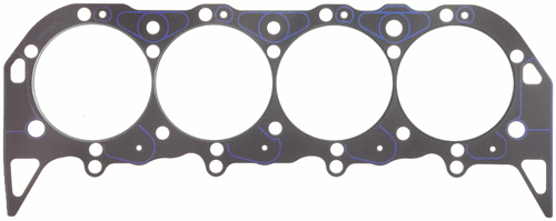 Fel Pro 1012 Cylinder Head Gasket, 4.640 in Bore, 0.039 in Compression Thickness, Steel Core Laminate, Big Block Chevy, Each