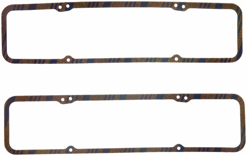 SBC Valve Cover Gaskets 1pr 7/32in Cork Rubber
