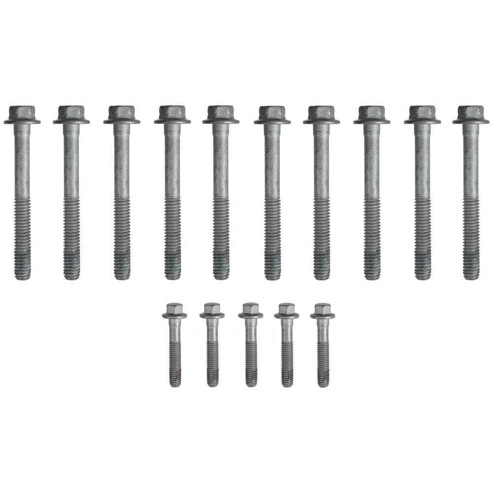 Fel Pro ES72390 Cylinder Head Bolt Kit, Hex Head, Steel, Nat