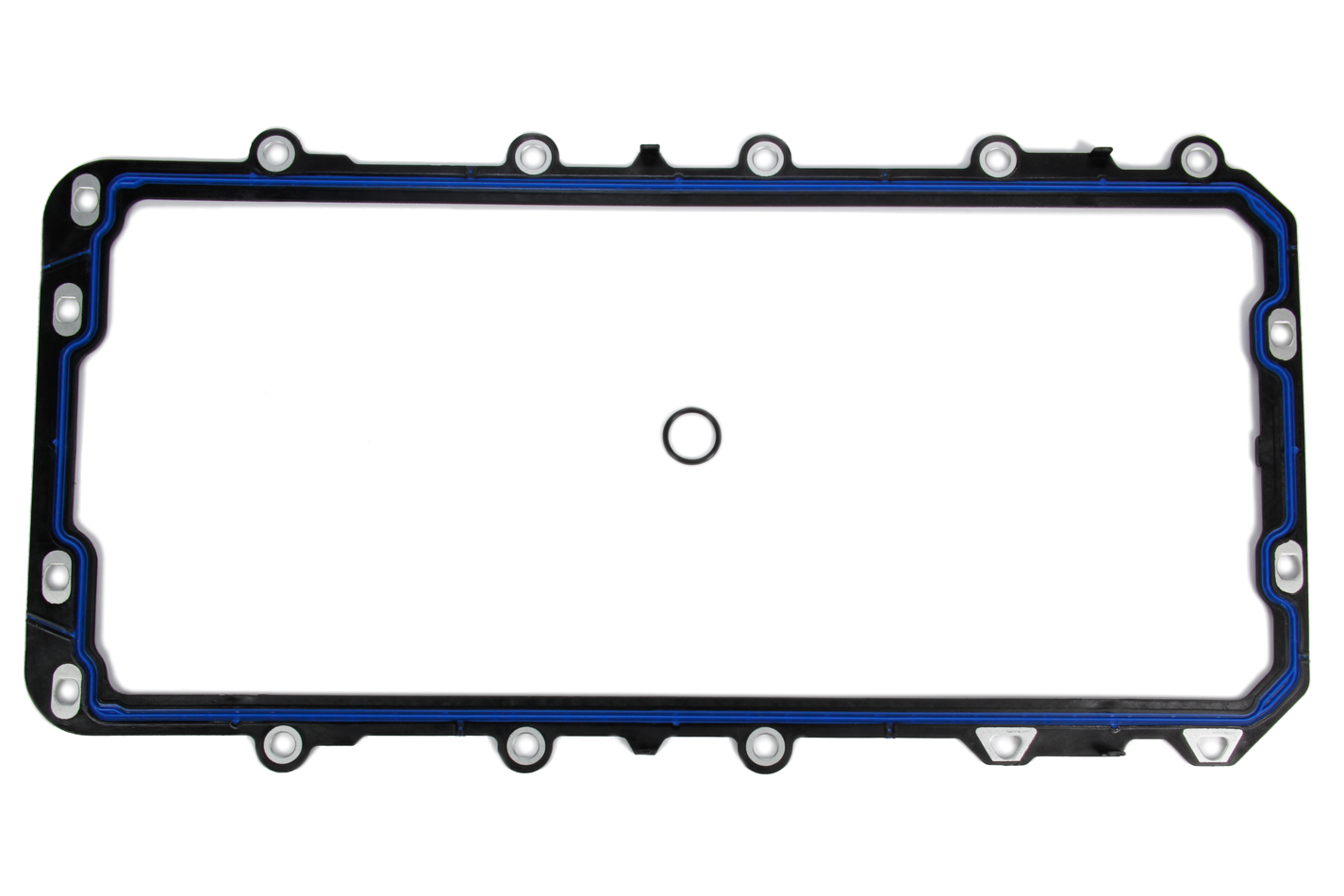 Fel Pro OS30725R - Oil Pan Gasket, 1 Piece, Silicone Rubber / Plastic, Ford Modular, Each