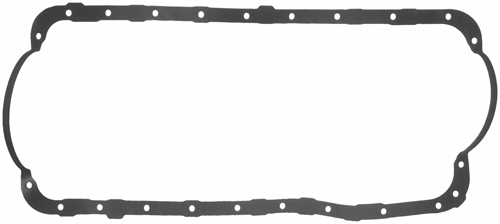 Fel Pro OS34600R - Oil Pan Gasket, 1 Piece, Silicone Rubber, Big Block Ford, Each
