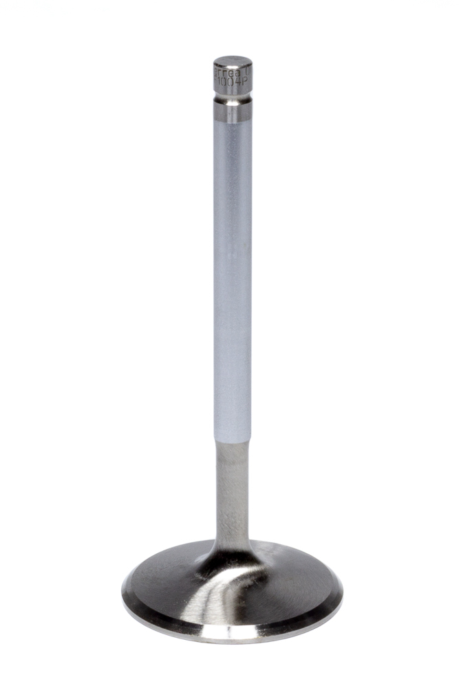 Ferrea F1004P-1 Exhaust Valve, Competition Hollow, 2.020 in Head, 11/32 in Valve Stem, 5.060 in Long, Stainless, Various Applications, Each