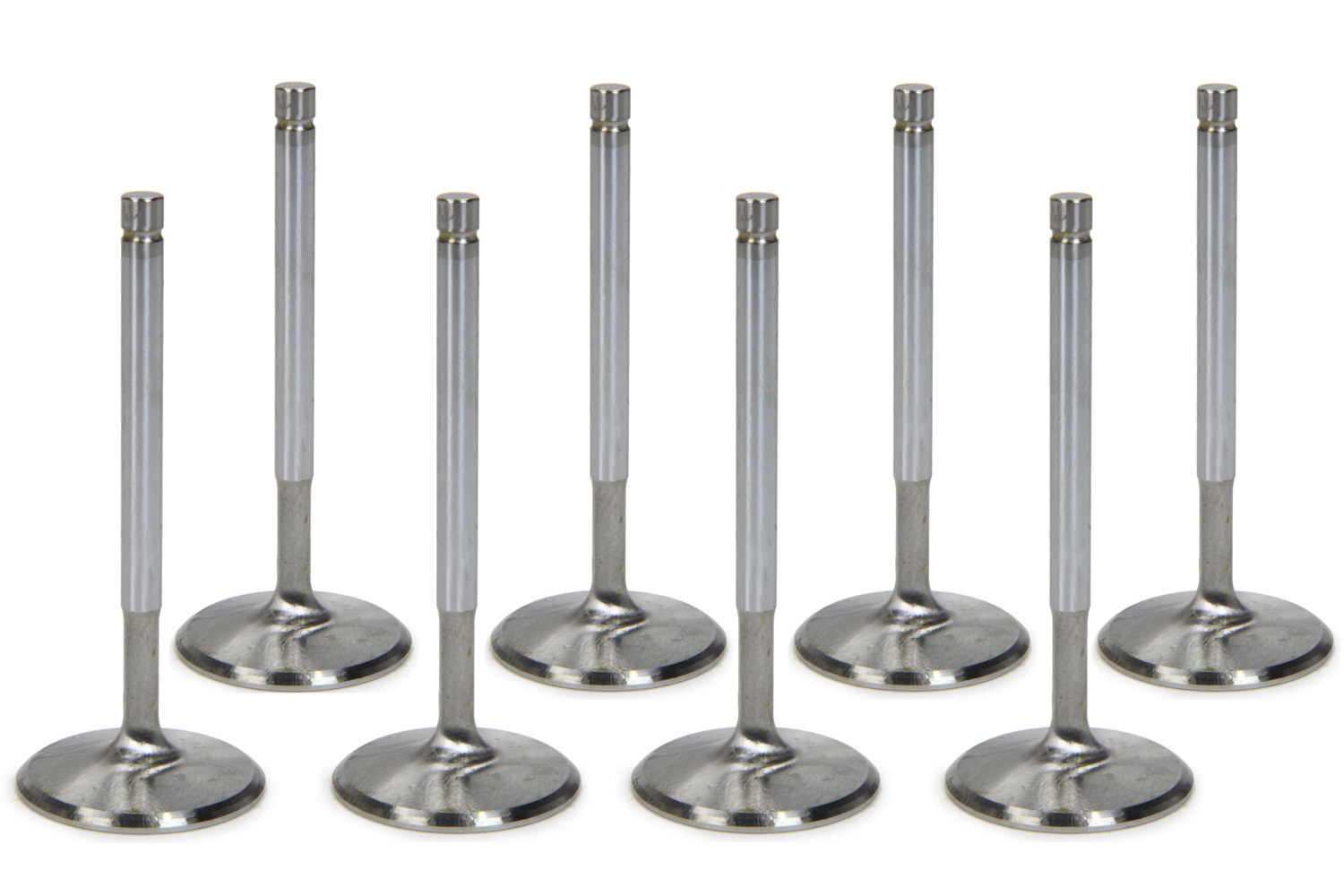 Ferrea F1009P-8 Intake Valve, Competition Plus, 2.080 in Head, 11/32 in Valve Stem, 4.960 in Long, Stainless, Small Block Ford, Set of 8