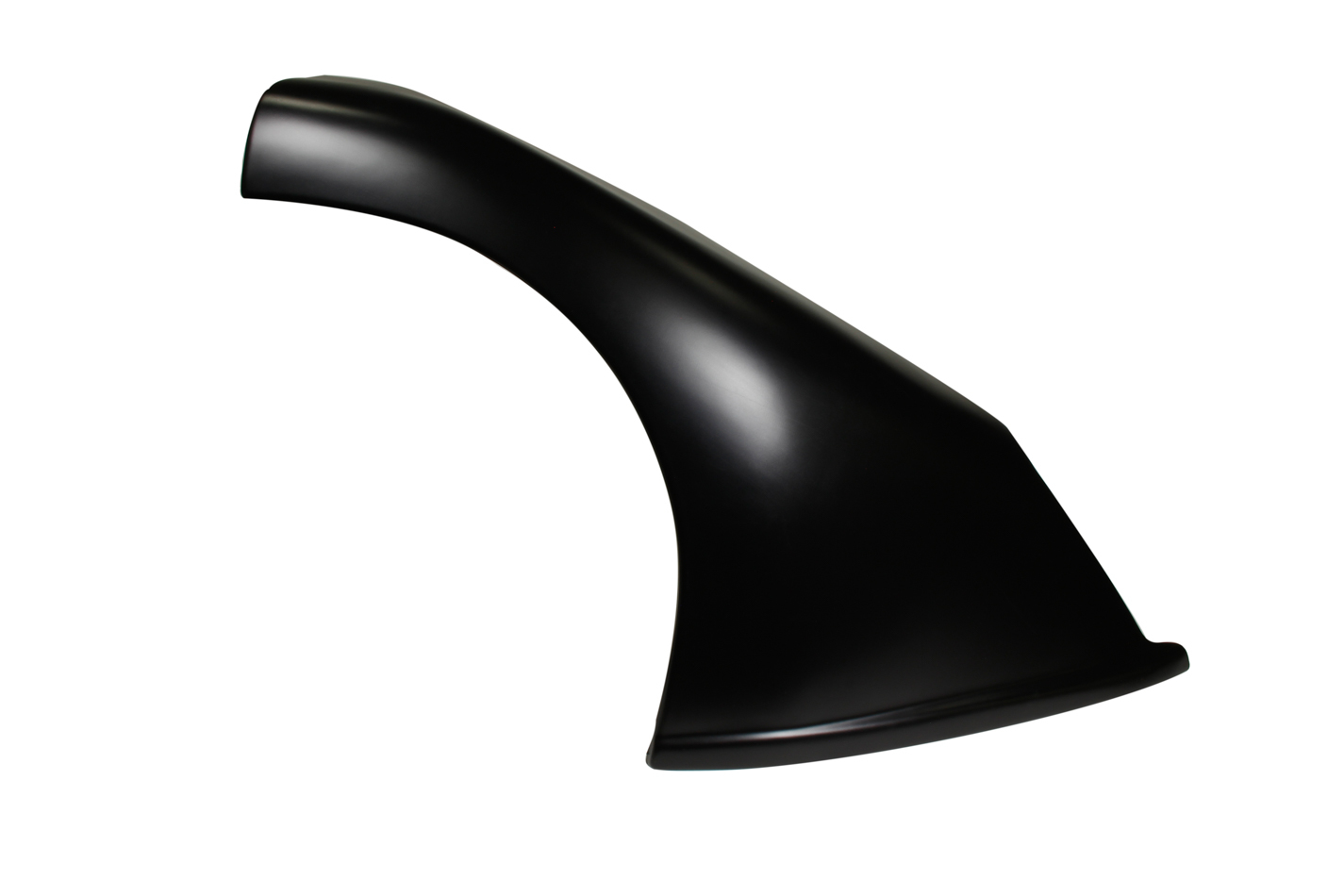 Fender - Passenger Side - Old Style - Plastic - Black - Dirt Late Model - Each