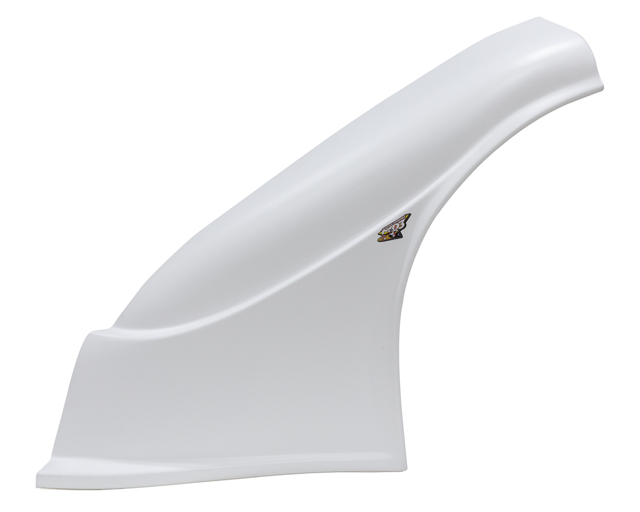 Fender - Driver Side - MD3 - Old Style - Molded Plastic - White - Dirt Late Model - Each