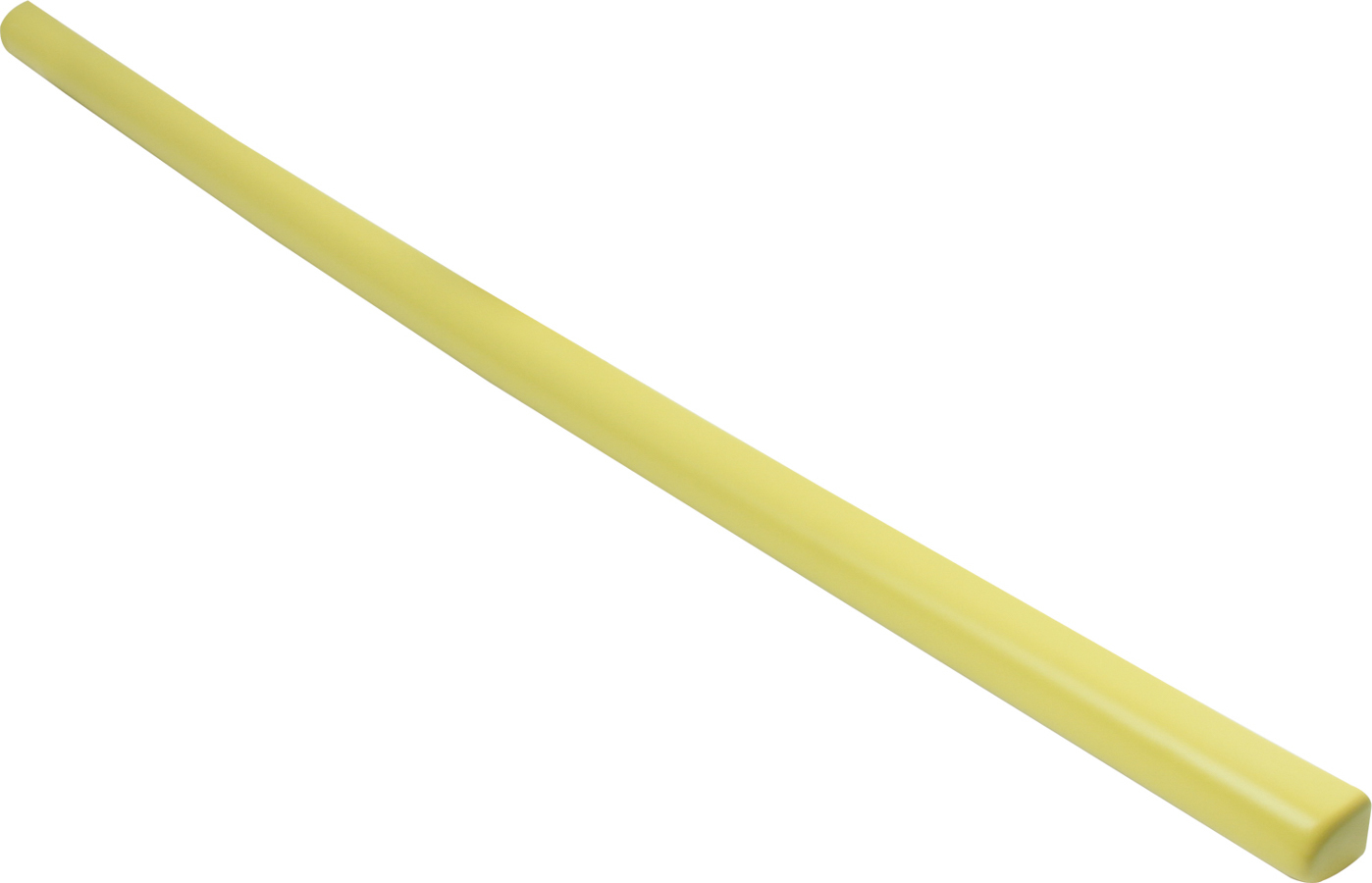 Roof Cap - 45.5 in Length - Molded Plastic - Yellow - Each
