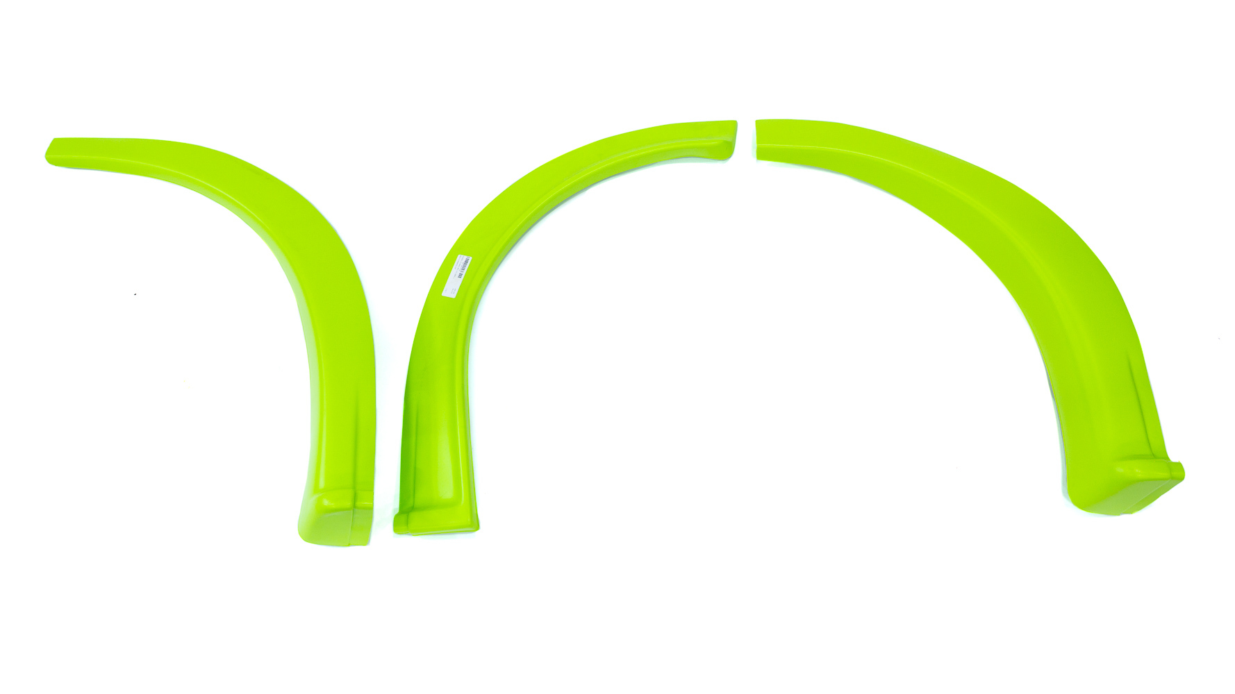 FIVESTAR — FIVESTAR MD3 Wheel Flares Dirt Fluorescent Green Left
