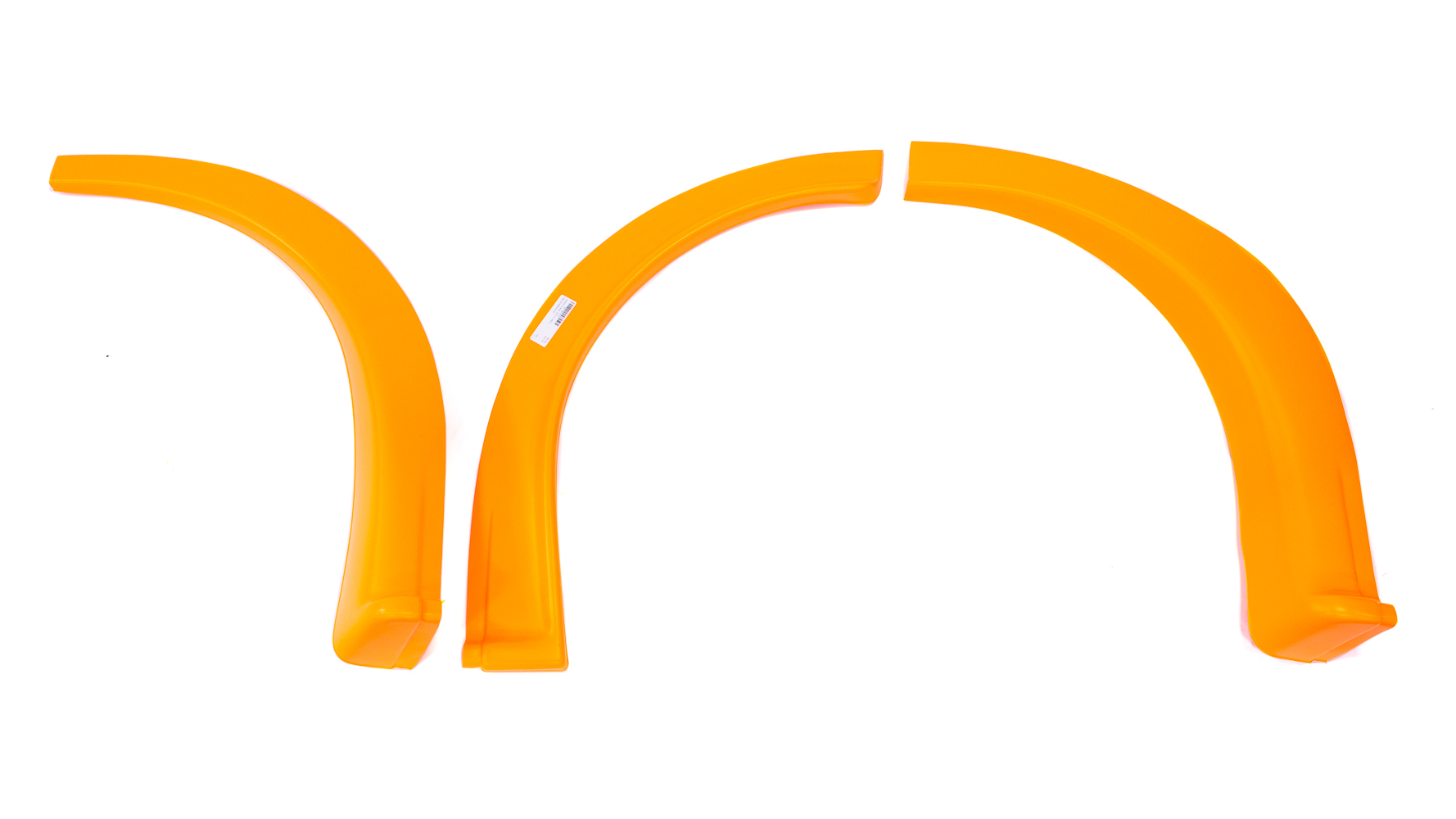 FIVESTAR — FIVESTAR MD3 Wheel Flares Dirt Bright Orange Left