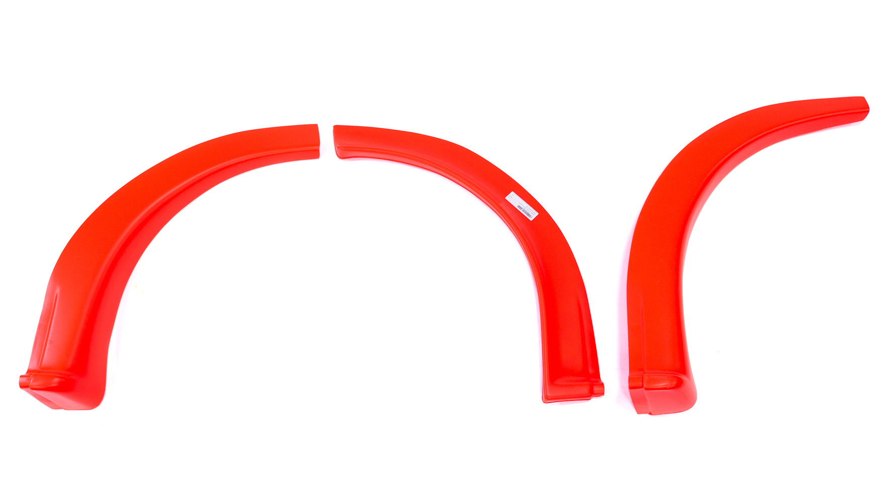 FIVESTAR — FIVESTAR MD3 Wheel Flares Dirt Fluorescent Red Right