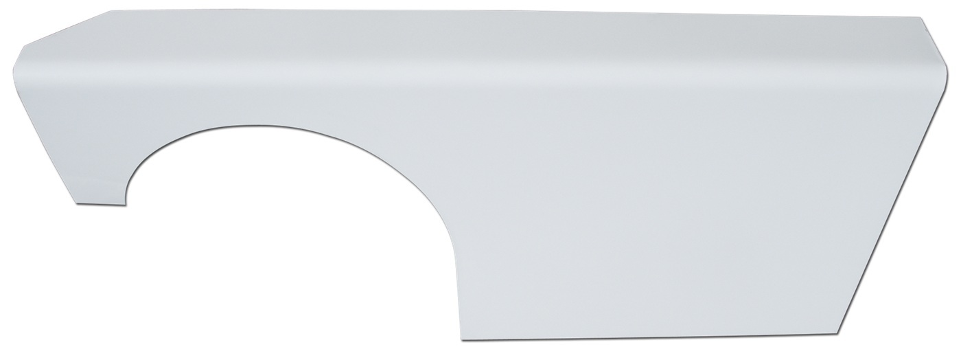 Quarter Panel - Driver Side - Aluminum - White Paint - Pavement Modified - Each