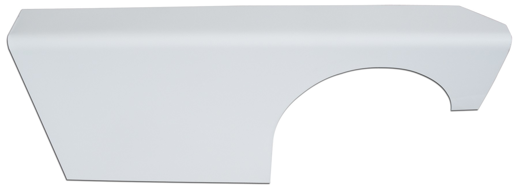 Quarter Panel - Passenger Side - Aluminum - White Paint - Pavement Modified - Each