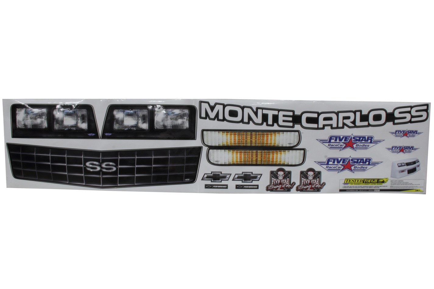 FIVESTAR — FIVESTAR Graphics Kit MD3 88 Chevy Monte Carlo