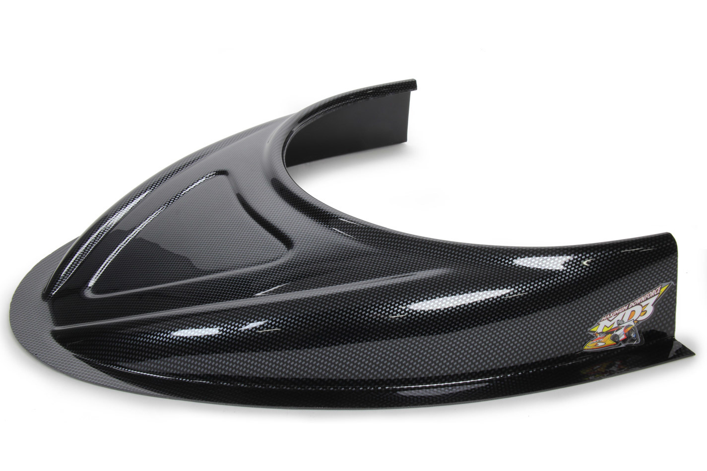 FIVESTAR — FIVESTAR MD3 Hood Scoop 3in Tall Flat Carbon Fiber Look