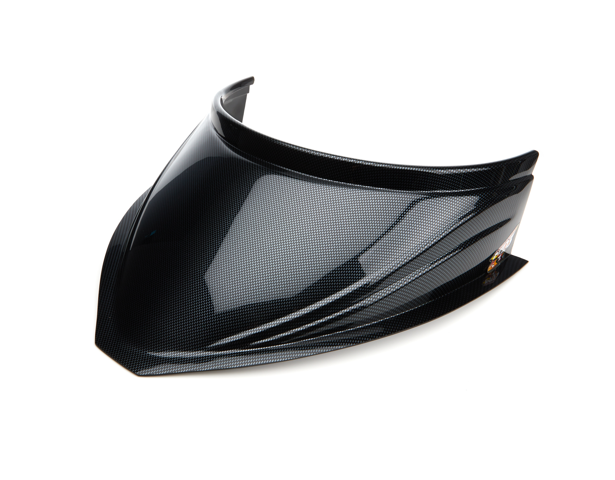 FIVESTAR — FIVESTAR MD3 Hood Scoop 5in Tall 18in Wide Curved CF look