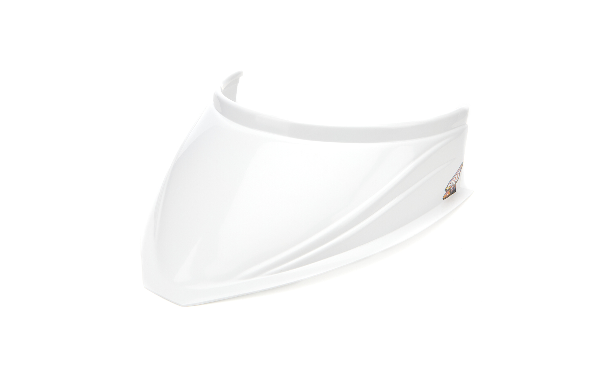 FIVESTAR — FIVESTAR MD3 Hood Scoop 5in Tall 18in Wide Curved White
