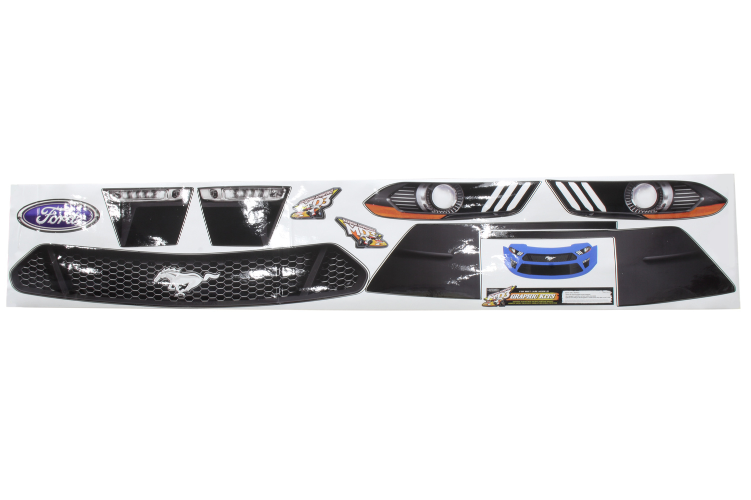 FIVESTAR — FIVESTAR Nose ID Kit Mustang Street Stock MD3