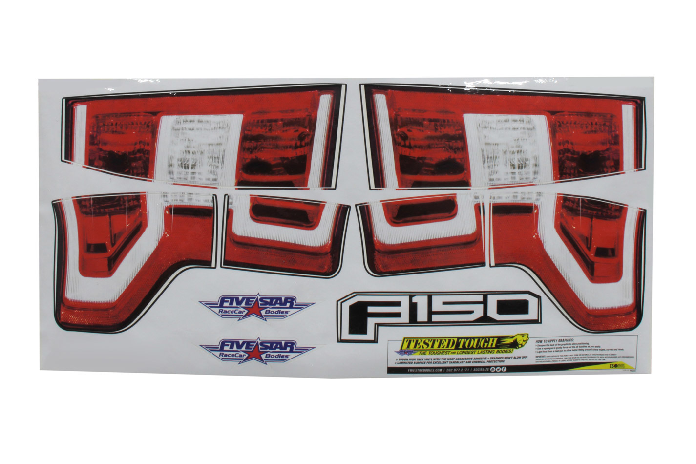FIVESTAR — FIVESTAR 2019 Ford F-150 Tail ID Graphics Kit