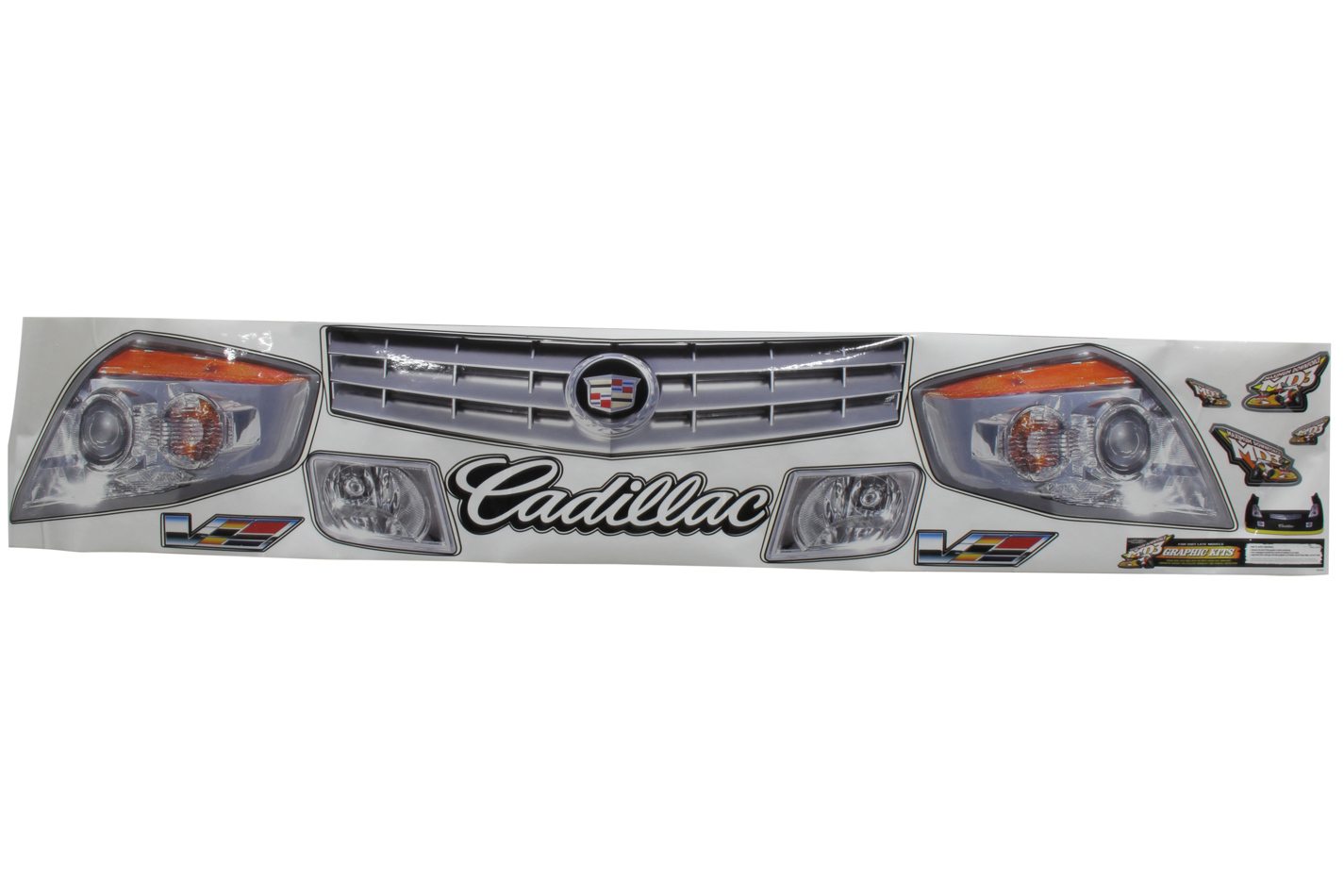 FIVESTAR — FIVESTAR Nose Only Graphics MD3 Cadillac Sticker Decal