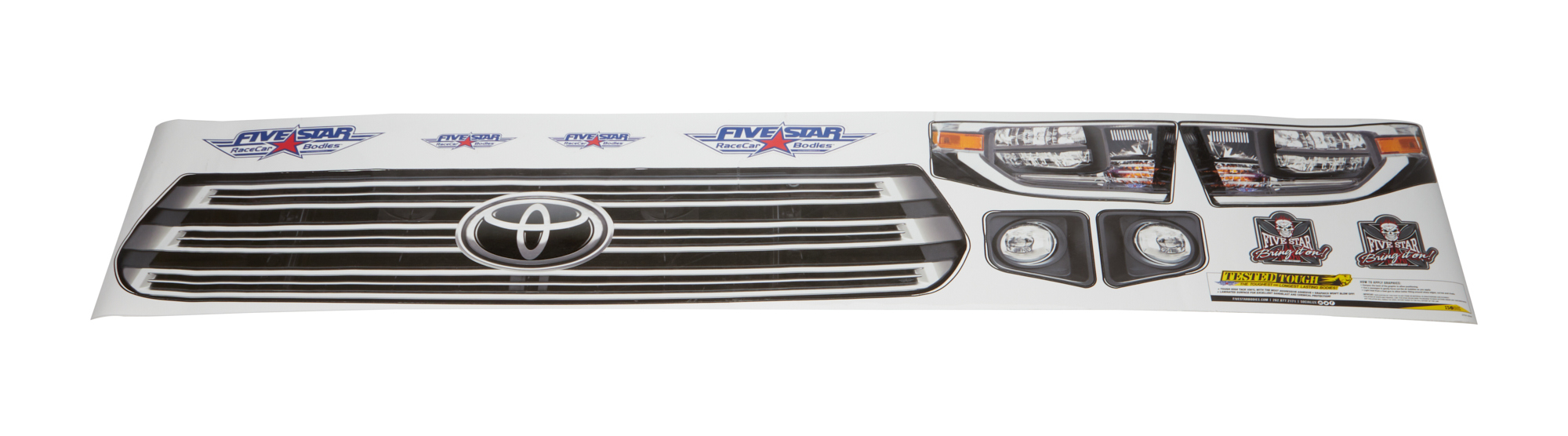 FIVESTAR — FIVESTAR Graphics Nose ID Kit Toyota Tundra