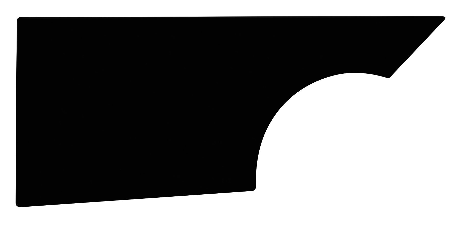 FIVESTAR — FIVESTAR Quarter Panel Dirt Right Side Black
