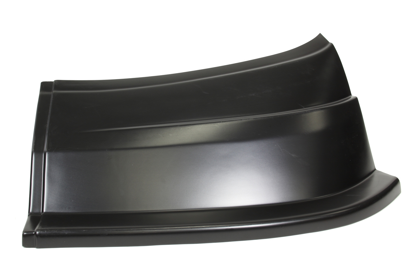 Nose - MD3 Evolution 2 - Drivers Side - Molded Plastic - Black - Dirt Late Model - Each