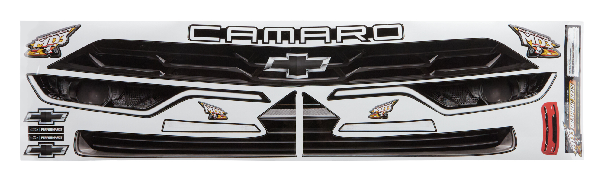 FIVESTAR — FIVESTAR Graphics Kit Nose Camaro Stock Car