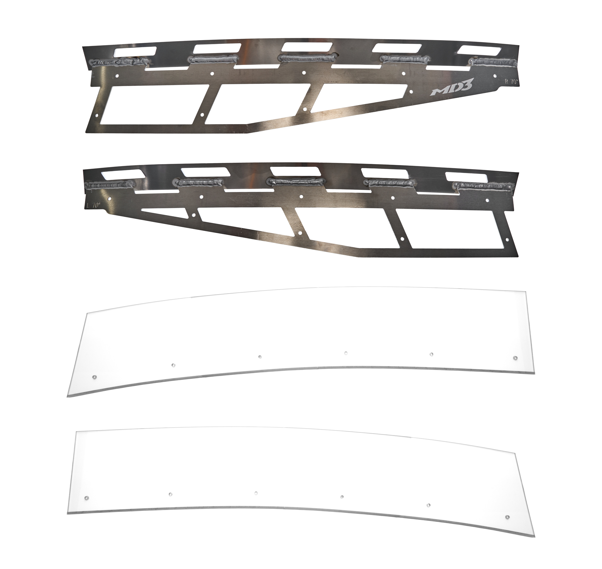 FIVESTAR — FIVESTAR Spoiler 4pc Kit IMCA Stock Car