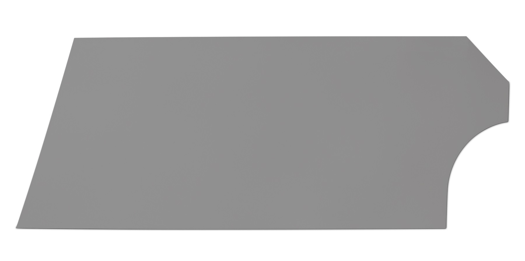 FIVESTAR — FIVESTAR Door High Impact Plastic Gray Left