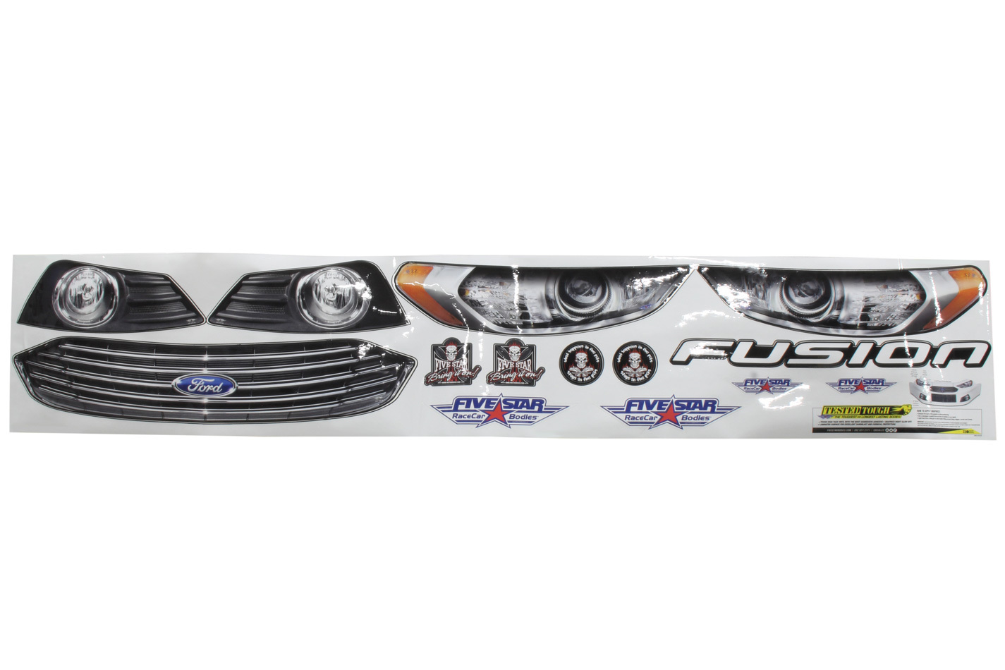 FIVESTAR — FIVESTAR Nose Only Graphics Kit 2013 and up Fusion