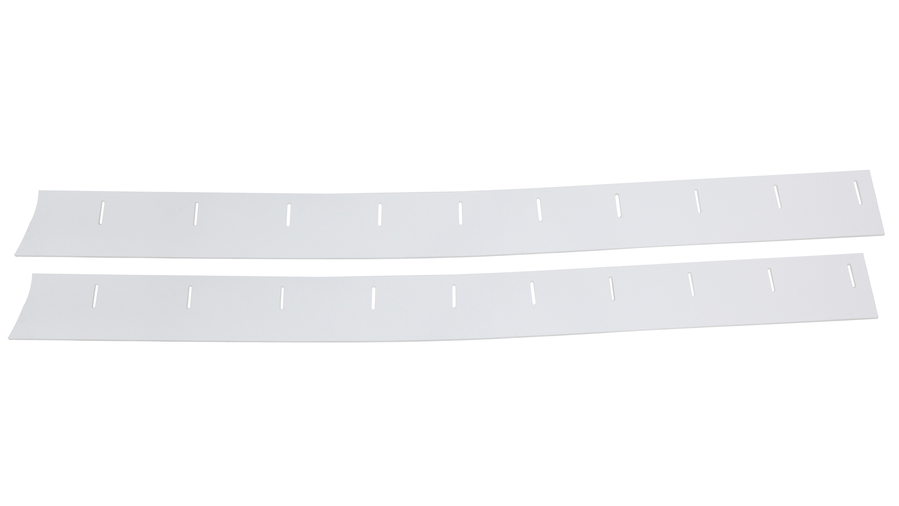 FIVESTAR — FIVESTAR 88 Monte Wear Strips Lower Nose White 1 Pair