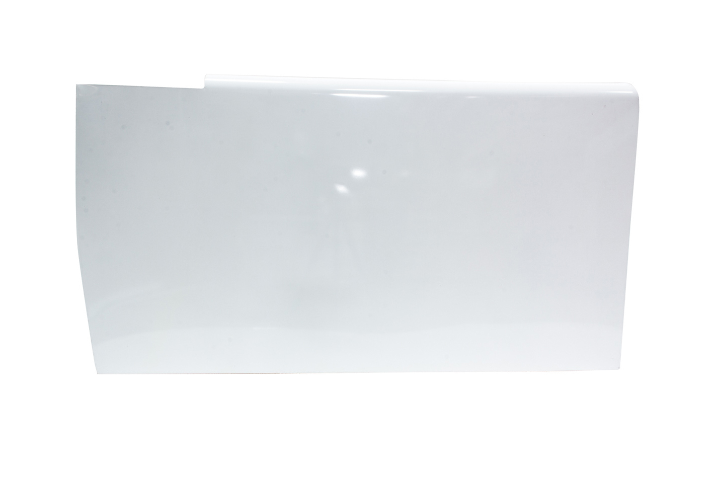 Door - Driver Side - Fiberglass Sportsman - Aluminum - White Paint - Each