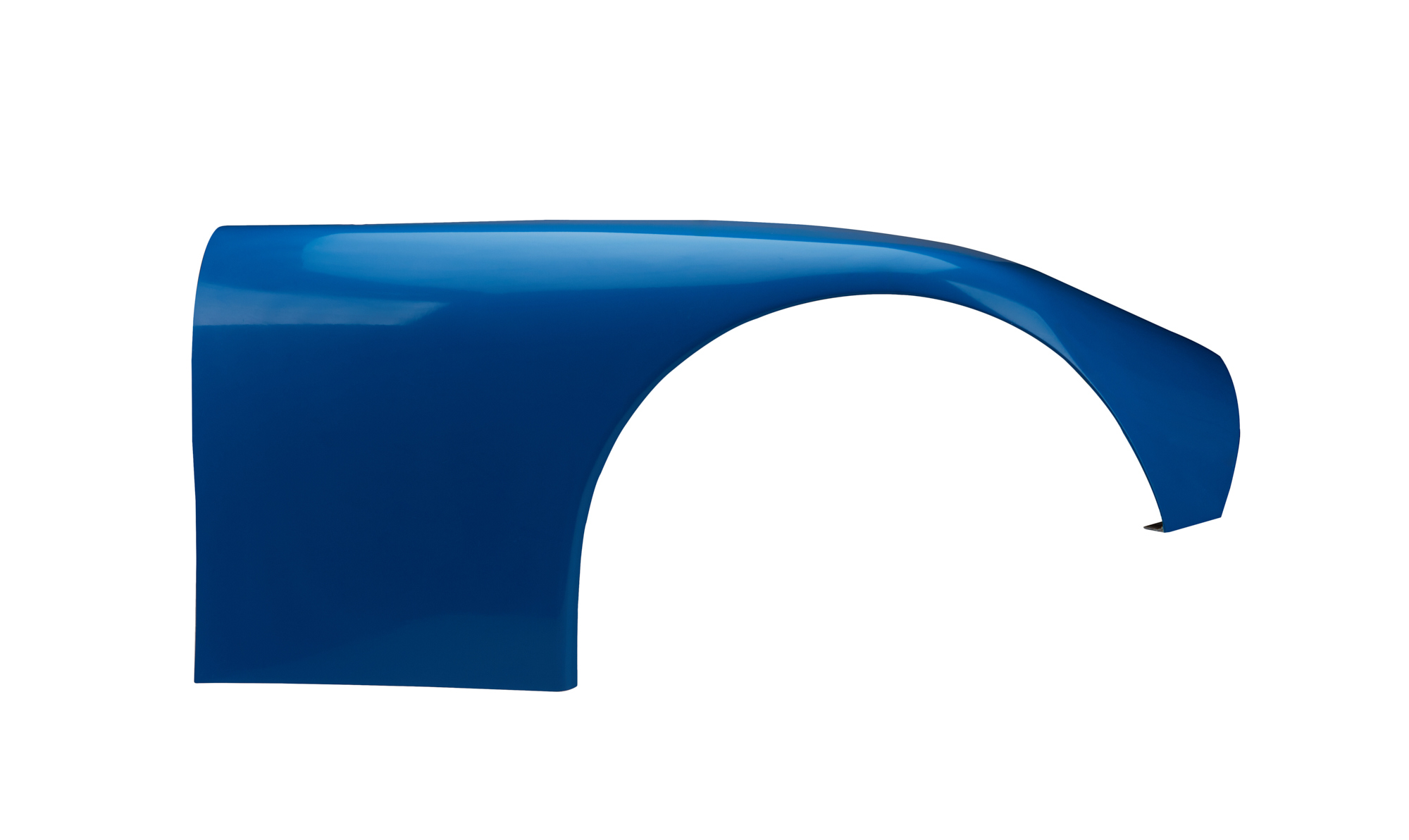 Fender - Passenger Side - ABC - 10 in Wide Tires - Fiberglass - Chevron Blue - Each