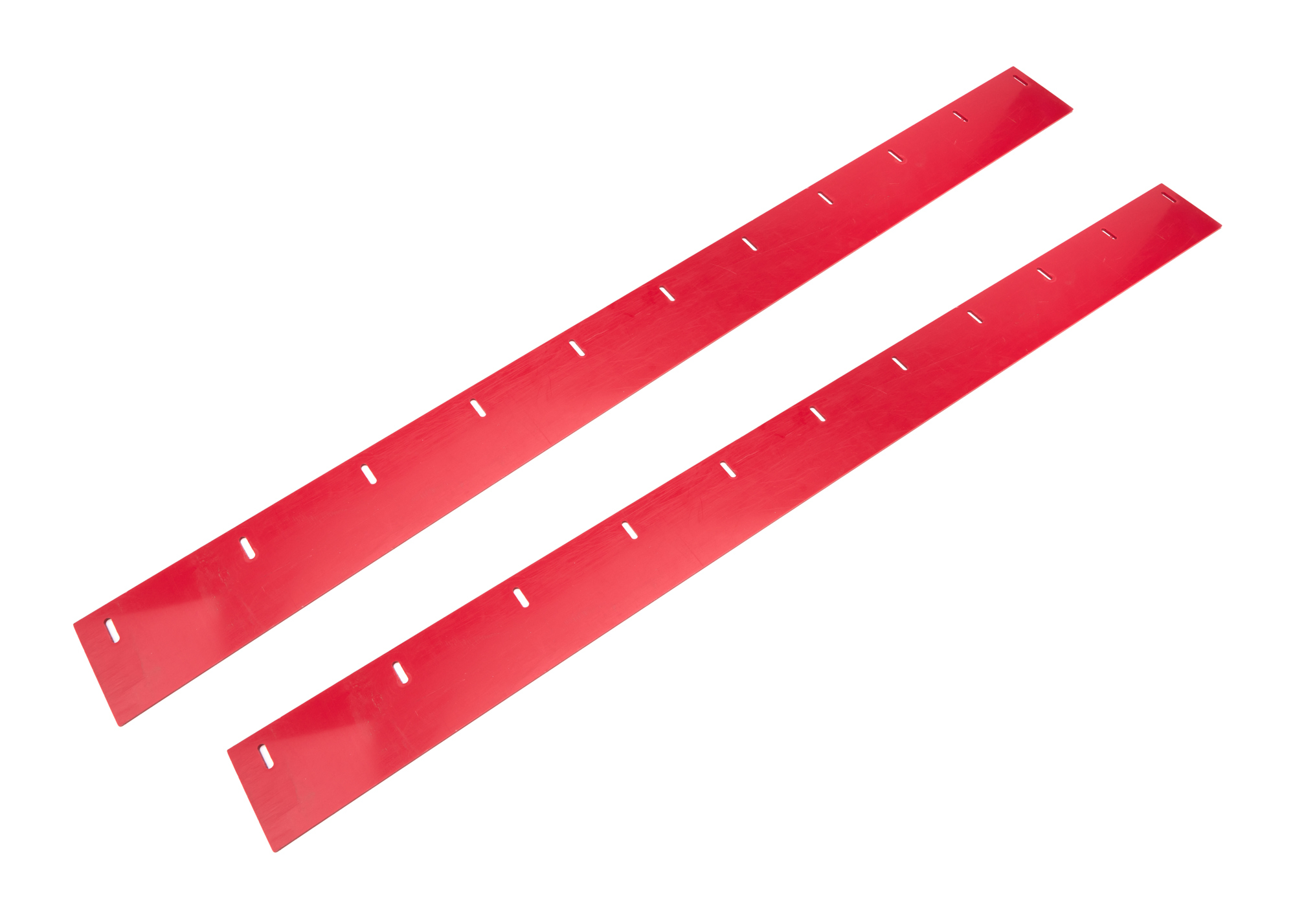 Wear Strip - S2 Sportsman - Molded Plastic - Red - Toyota Series - Pair
