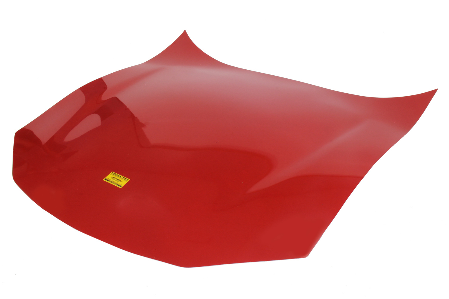 ABC Fiberglass Hood Flat Red