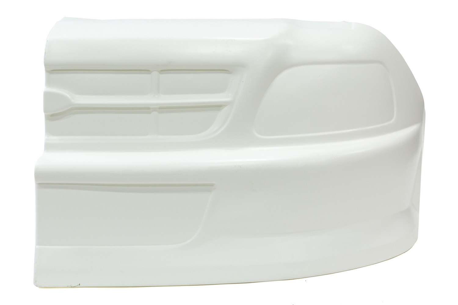 Nose - Driver Side - Molded Plastic - White - Ford F-150 - Short Track Truck - Each