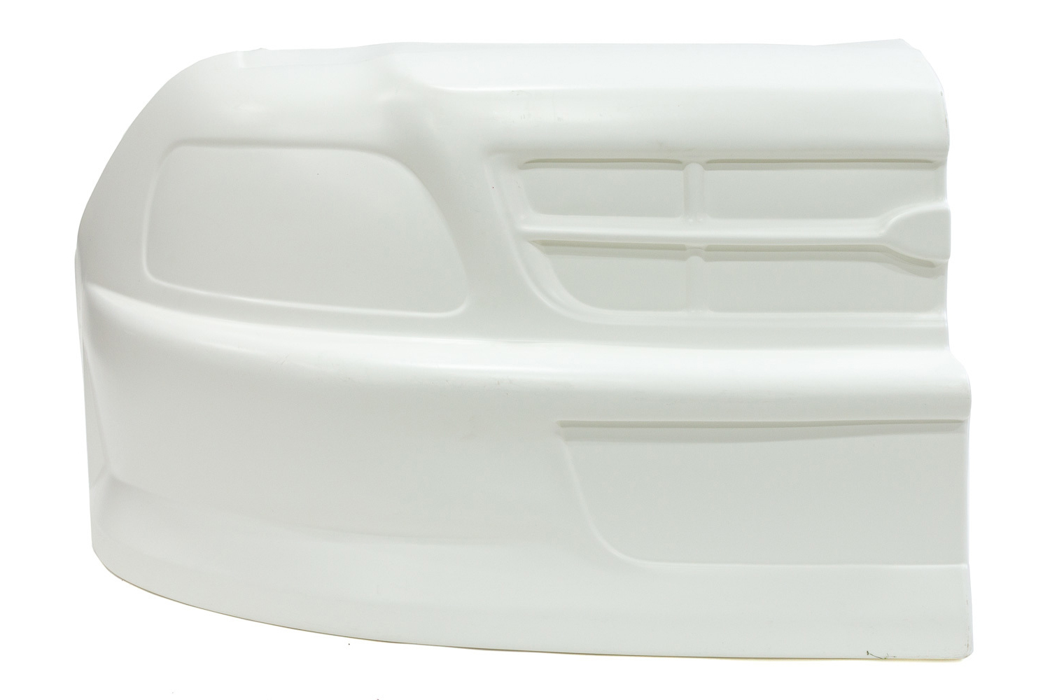 Nose - Passenger Side - Molded Plastic - White - Ford F-150 - Short Track Truck - Each