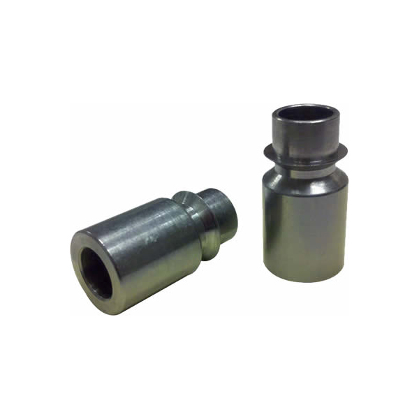 Rod End Bushing - 5/8 in Bore - 1 in OD - High Misalignment - 1.370 in Long - Stainless Steel - Pair