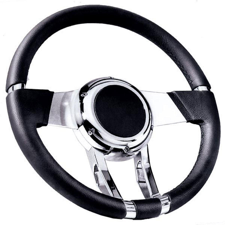 FLAMING RIVER — FLAMING RIVER WaterFall Steering Wheel Black