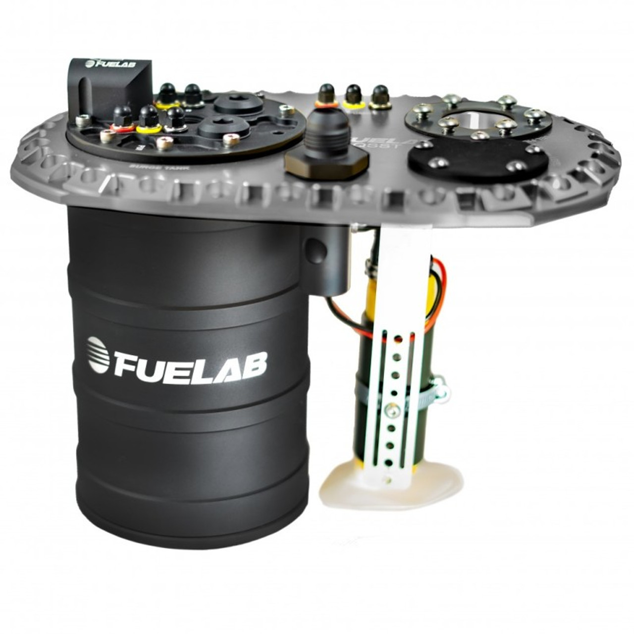 FUELAB Titanium Quick Service Surge Tanks 62711-3 Fuelab Tank Fuel Pump, Lift Pump, Dual 500 LPH, Up To 2600 HP, Controller, Mounting Bracket, Hardware, Gasket, Each thumbnail 2